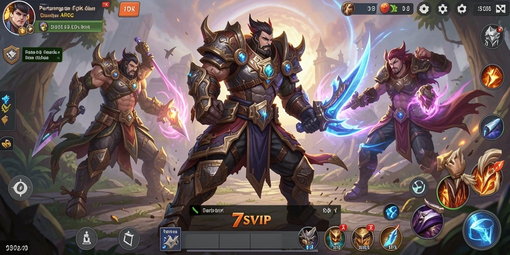 Tangkapan layar dari gameplay ARPG yang menarik di 7SVIP.