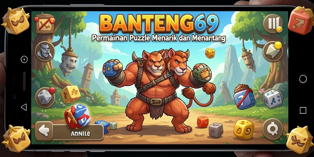 Tampilan gameplay BANTENG69 yang seru dan dinamis.