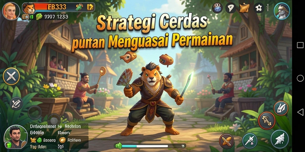 Tampilan gameplay yang menegangkan dan rencana strategis yang matang.