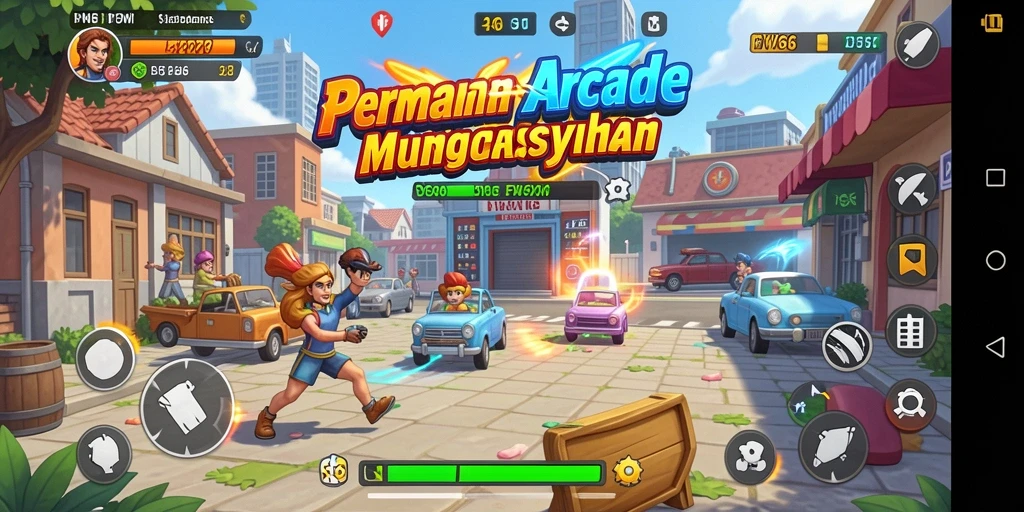 Tampilan gameplay seru dari FW66 dalam kategori Arcade.