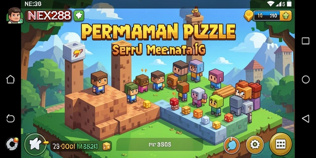 Tampilan gameplay NEX288 yang menarik dan penuh tantangan teka-teki.