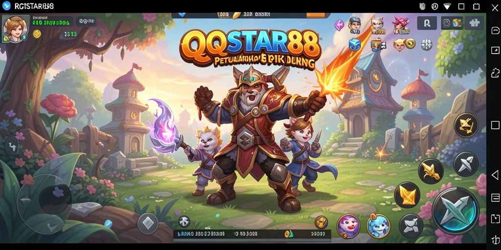 Gameplay menarik di dunia RPG QQSTAR88.