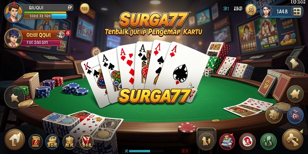 Tampilan gameplay SURGA77 yang menegangkan dan interaktif.