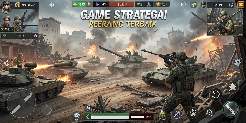 Tampilan gameplay V21 yang menegangkan dalam pertempuran SLG.